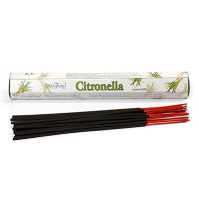 Citronella Incense Sticks Hexagonal Pack Stamford 20